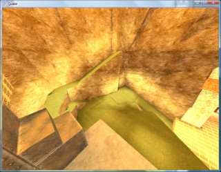 Quake 2 with high-resolution JPEG textures.
