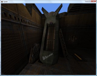 Simulation of software Quake 2 by using greyscale lightmaps.