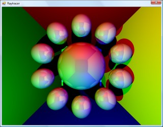 Main raytracing code rewritten from scratch; reflections now appear to work properly.