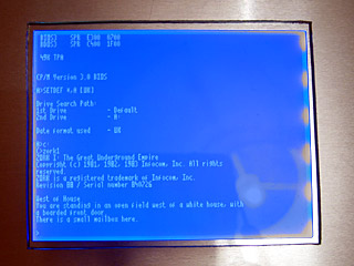 Z80 computer running Zork