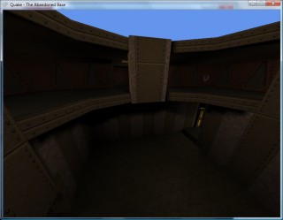 The Abandoned Base with diffuse and lightmap textures.