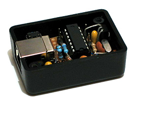 Inside the PowerDVD remote control receiver
