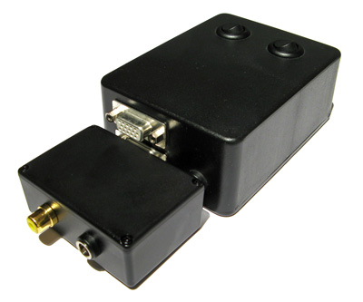 Composite video adaptor for the LCD shutter glasses adaptor