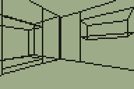 Wireframe world imported from a C# level