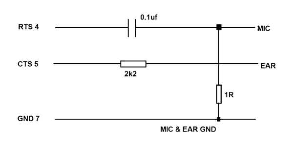 Circuit diagram of Z-Tape cable
